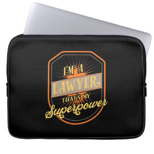 I Am A Lawyer Laptop Sleeve