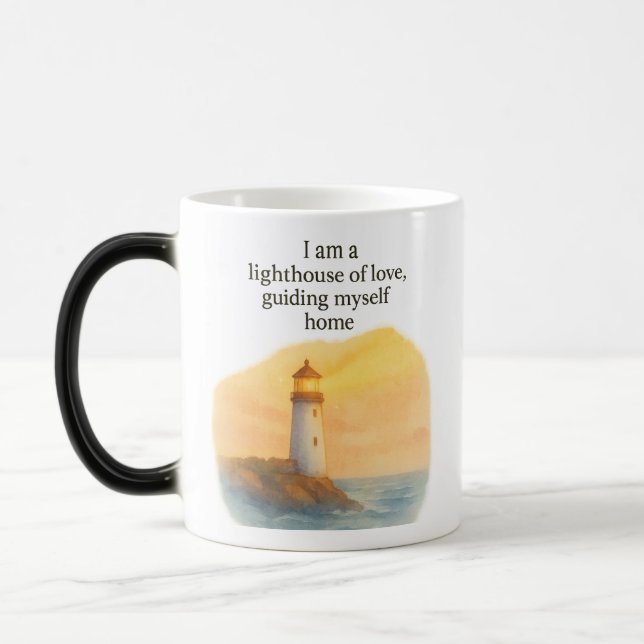 I am a Lighthouse of Love Mug (Left)