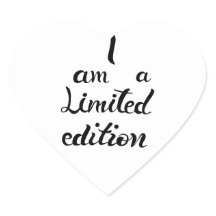 I am a limited edition sticker