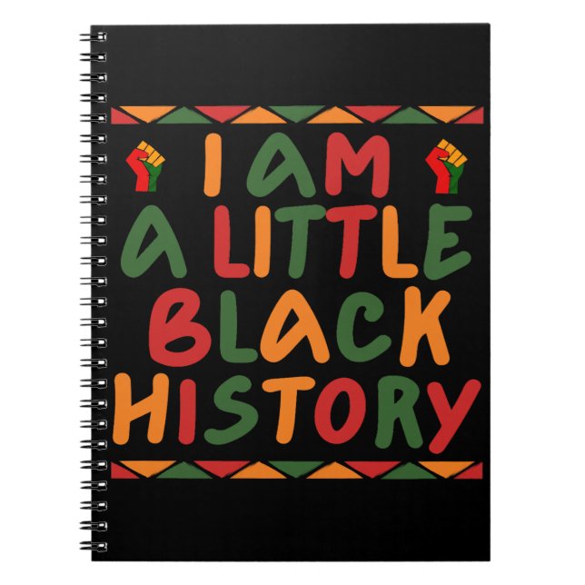I Am A Little Black History Notebook (Front)