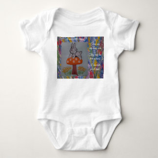 I am a little bunny baby bodysuit
