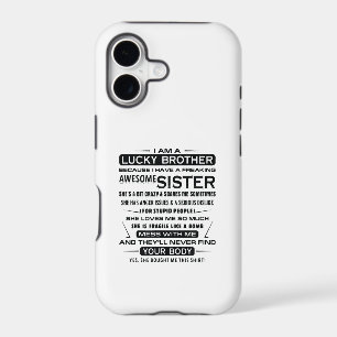I Am A Lucky Brother Gifts For Brother