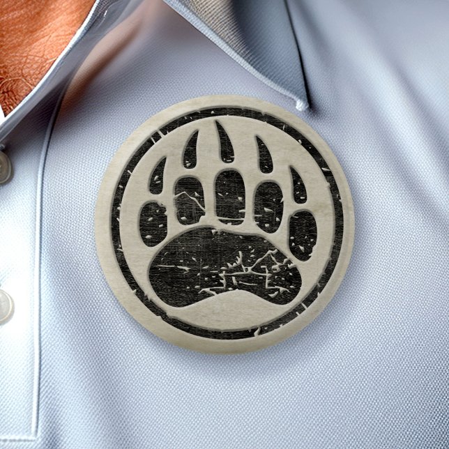 I am a MAMA GRIZZLY 6 Cm Round Badge (Custom Button)