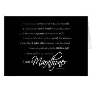 I am a Marathoner - Script