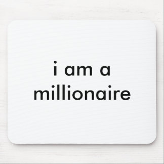i am a millionaire mouse mat
