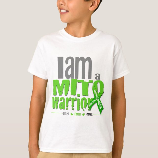 I AM a Mito Warrior T-Shirt (Front)
