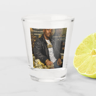 I AM A MONEY MAGNET SHOT GLASS