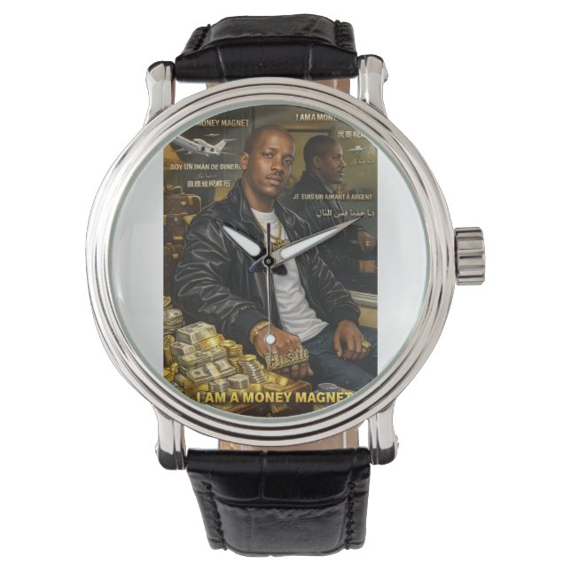 I AM A MONEY MAGNET WATCH (Front)