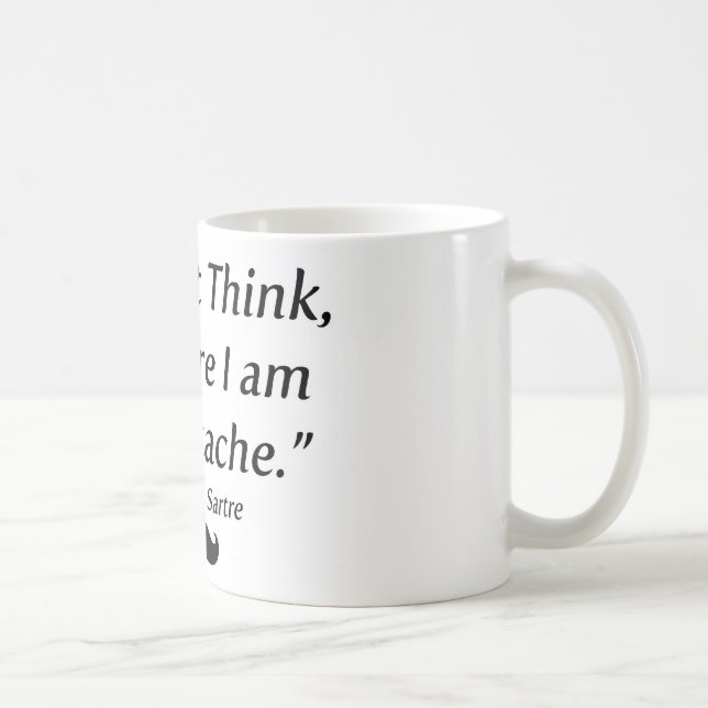 I Am A Moustache Coffee Mug (Right)
