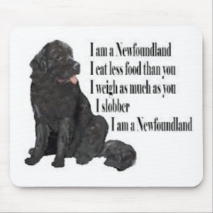 I am a Newfoundland Mouse Mat