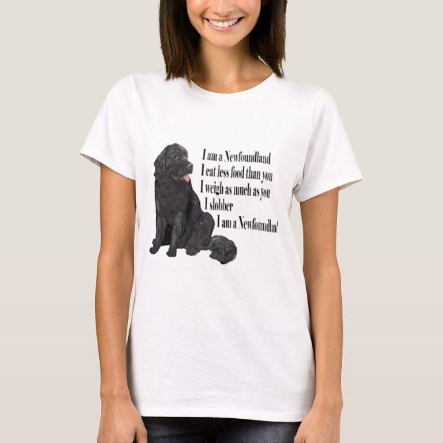 I am a Newfoundland T-Shirt (Front)