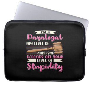 I Am A Paralegal Laptop Sleeve