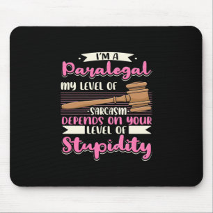 I Am A Paralegal Mouse Mat