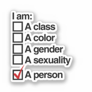 I am a person
