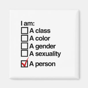 I am a person - non-discrimination magnet