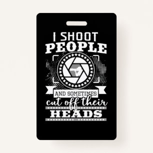 I Am A Photographer ID Badge