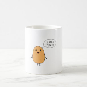 I am a potato coffee mug
