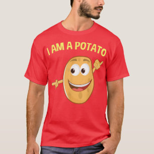I Am A Potato Halloween Costume Funny 4673 T-Shirt