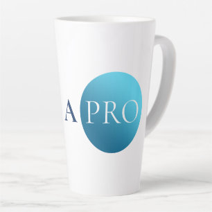 I AM A PRO Bold Minimalist Blue Circle Mug