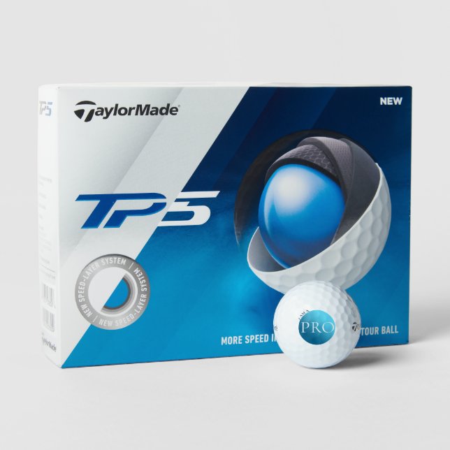  I AM A PRO - Custom Blue Golf Ball (Packaging)