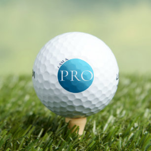 I AM A PRO - Custom Blue Golf Ball