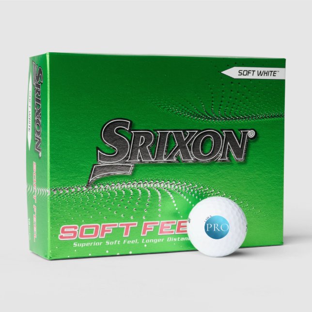  I AM A PRO - Custom Blue Golf Ball (Packaging)