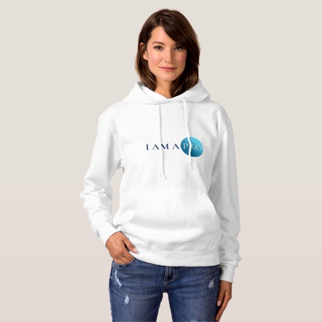 I AM A PRO | Empowerment Minimalist Hoodie (Front Full)