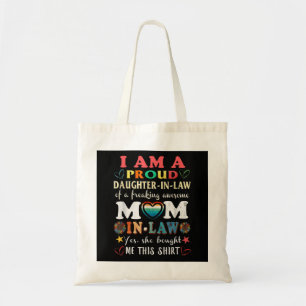 I Am A Proud Daughter In Law Of Freaking Awesome Tote Bag