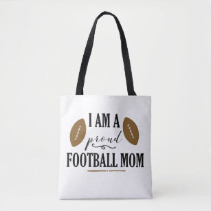 I am a Proud Football Mum Tote Bag