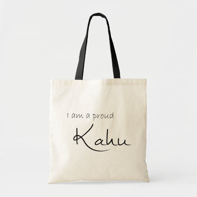 I am a proud Kahu (pet parent) - Benefits PACR Tote Bag (Front)