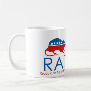 I am a R.A.T: Republican Against Trump Coffee Mug