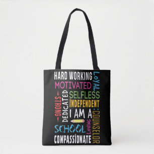I Am A School Counsellor Appreciation Tote Bag