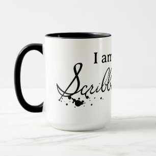 "I am a Scribbling Woman" Mug