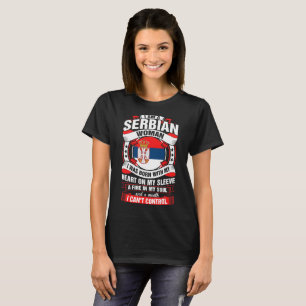 I Am A Serbian Woman Tshirt