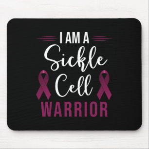 I Am A Sickle Cell Warrior - Sickle Cell Anaemia A Mouse Mat
