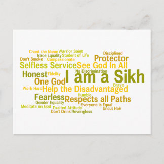 I am a Sikh Postcard