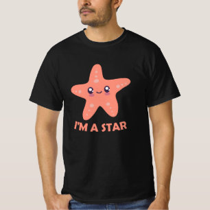 I Am A Star Starfish Admire Famous Pun T-Shirt