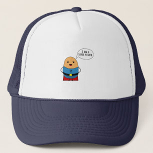 I am a super potato trucker hat
