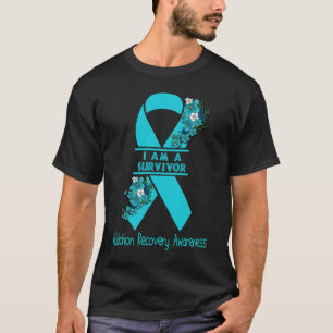 I Am A Survivor ADDICTION RECOVERY Awareness T-Shirt