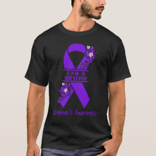 I Am A Survivor ALZHEIMER'S Awareness T-Shirt