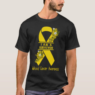 I Am A Survivor Childhood Cancer Awareness T-Shirt