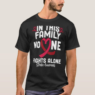 I Am A Survivor Stroke I'm Fine Stroke Awareness T-Shirt