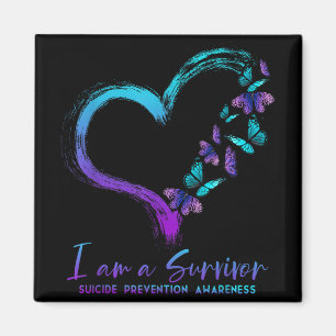 I Am A Survivor Suicide Prevention Awareness Magnet