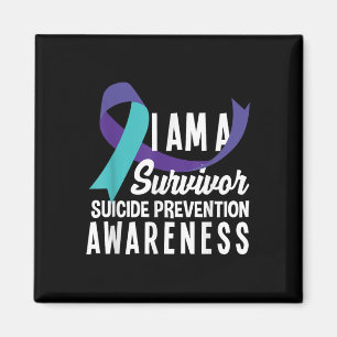I Am A Survivor Suicide Prevention Awareness Magnet