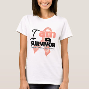 I am a Survivor - Uterine Cancer T-Shirt