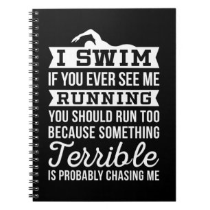 I Am A Swimmer Notebook