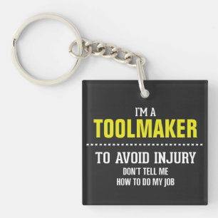 I am a toolmaker key ring