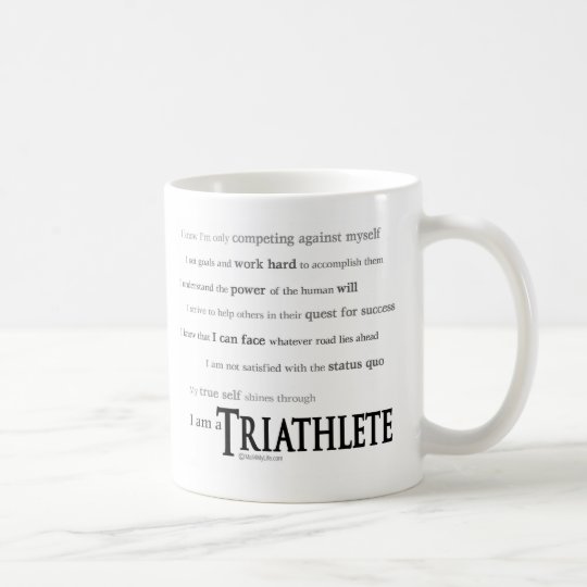 I am a Triathlete Coffee Mug