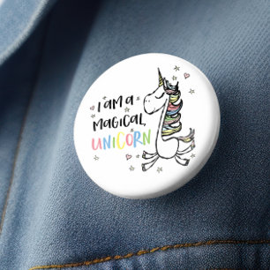 I Am A Unicorn 6 Cm Round Badge