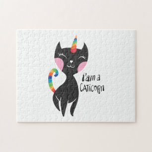 I am a unicorn - Choose background color Jigsaw Puzzle